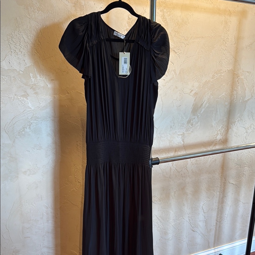 Ramy Brooks Yassi black dress size Lg NWT